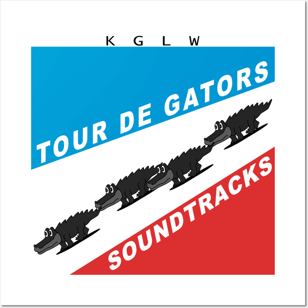 King Gizzard and the Lizard Wizard - Tour de Gators Soundtracks Wall Art by skauff